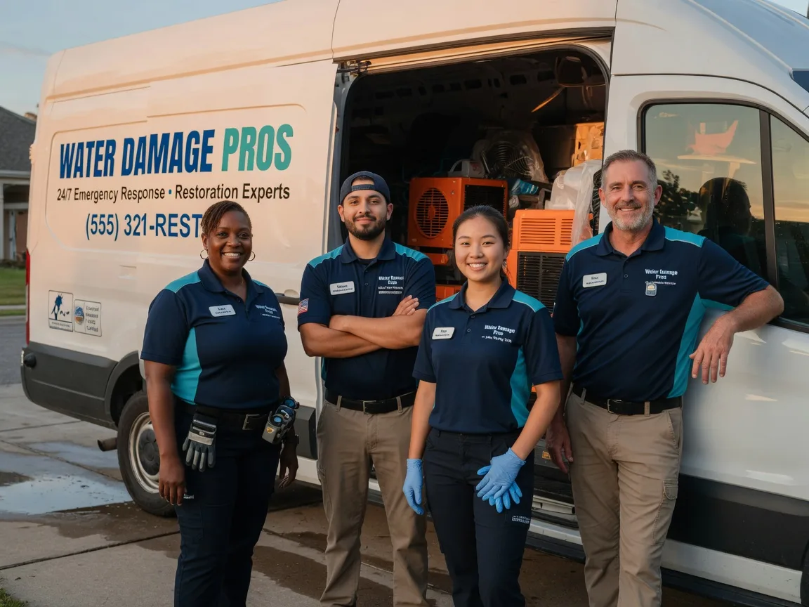 Water Damage Restoration company in Davilla, TX